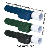 20PCS Incense Paper Tubes 50G Capacity Blue Green Black Durable