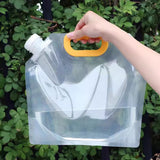 20PCS Large Capacity Portable Transparent Beverage Bags Outdoor Use