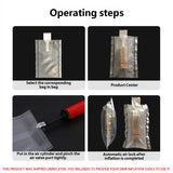 100PCS Clear Inflatable Lipstick Protective Bags Shockproof Packaging