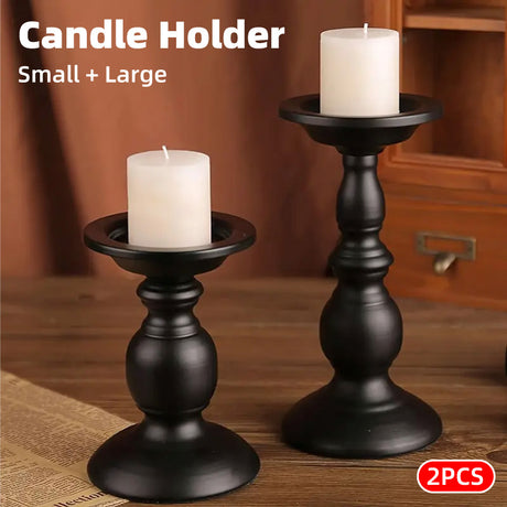 Iron Candle Holders 2PCS