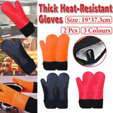 Insulated Oven Mitts Heat Resistant Gloves 2PCS