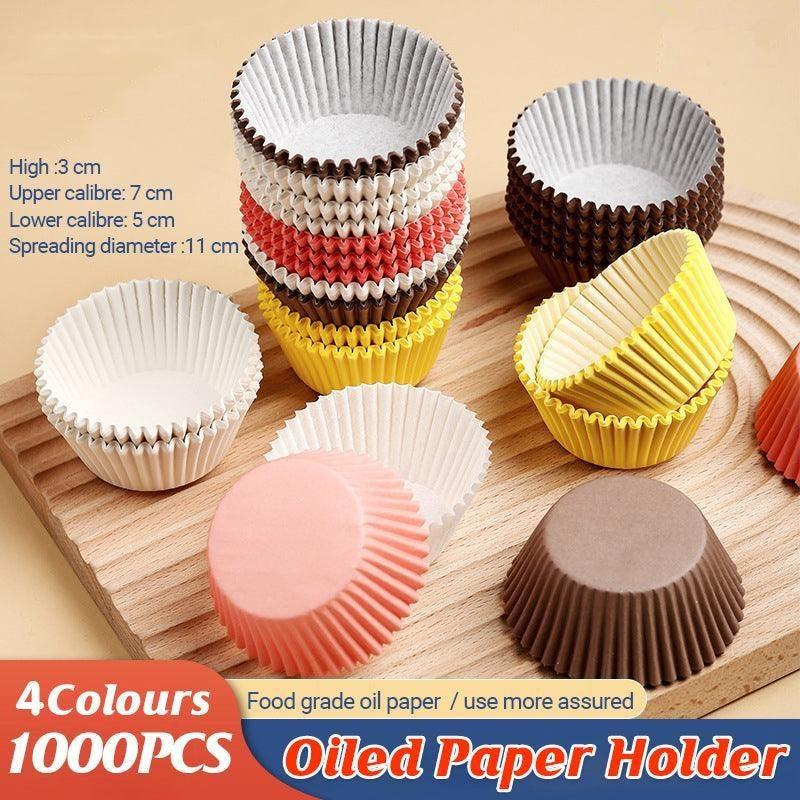 Cupcake liners in assorted colours