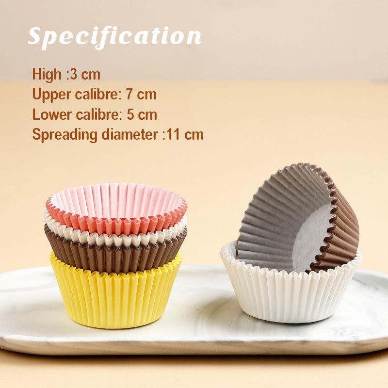 Cupcake liners in assorted colours