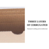 20PCS Corrugated Cardboard Boxes Sturdy Self Sealing