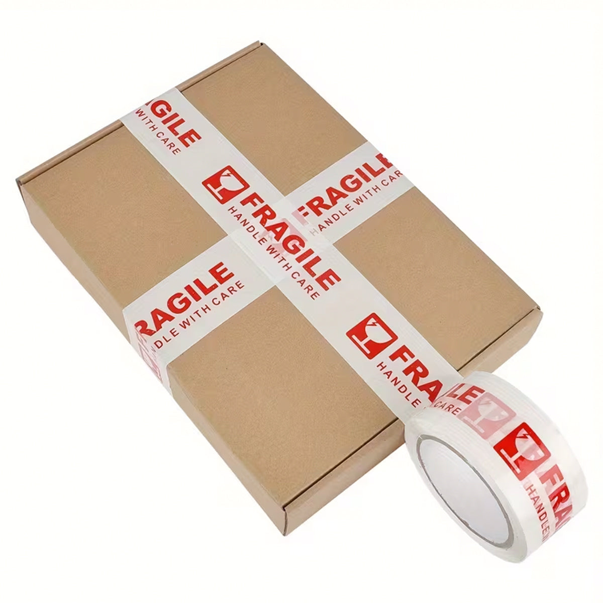 Fragile Warning Tape Handle With Care for Packing Boxes
