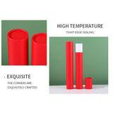 10PCS Red Cardboard Gift Wrap Paper Tubes 5.3x36.5cm