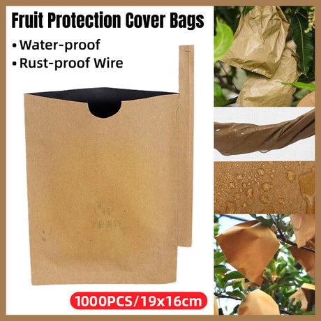 Fruit Bags Protective Paper Bagging 100PCS