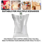 100PCS Inflatable Cushioning Bags Shockproof Clear Packaging