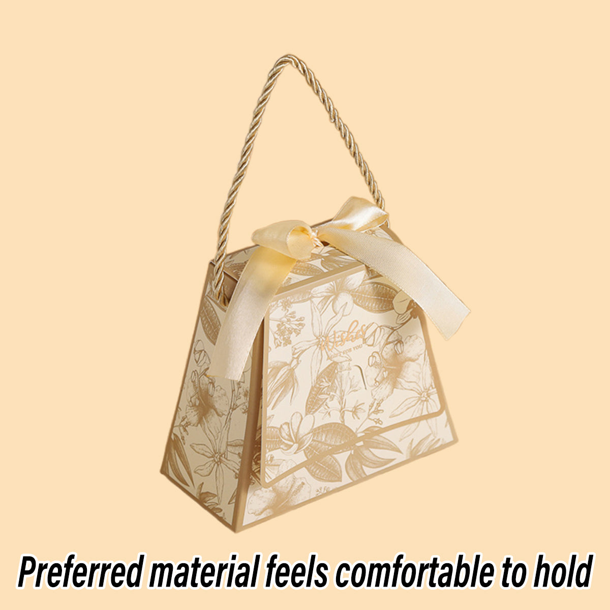 50pcs Decorative Wedding Candy Boxes for Party Gifts