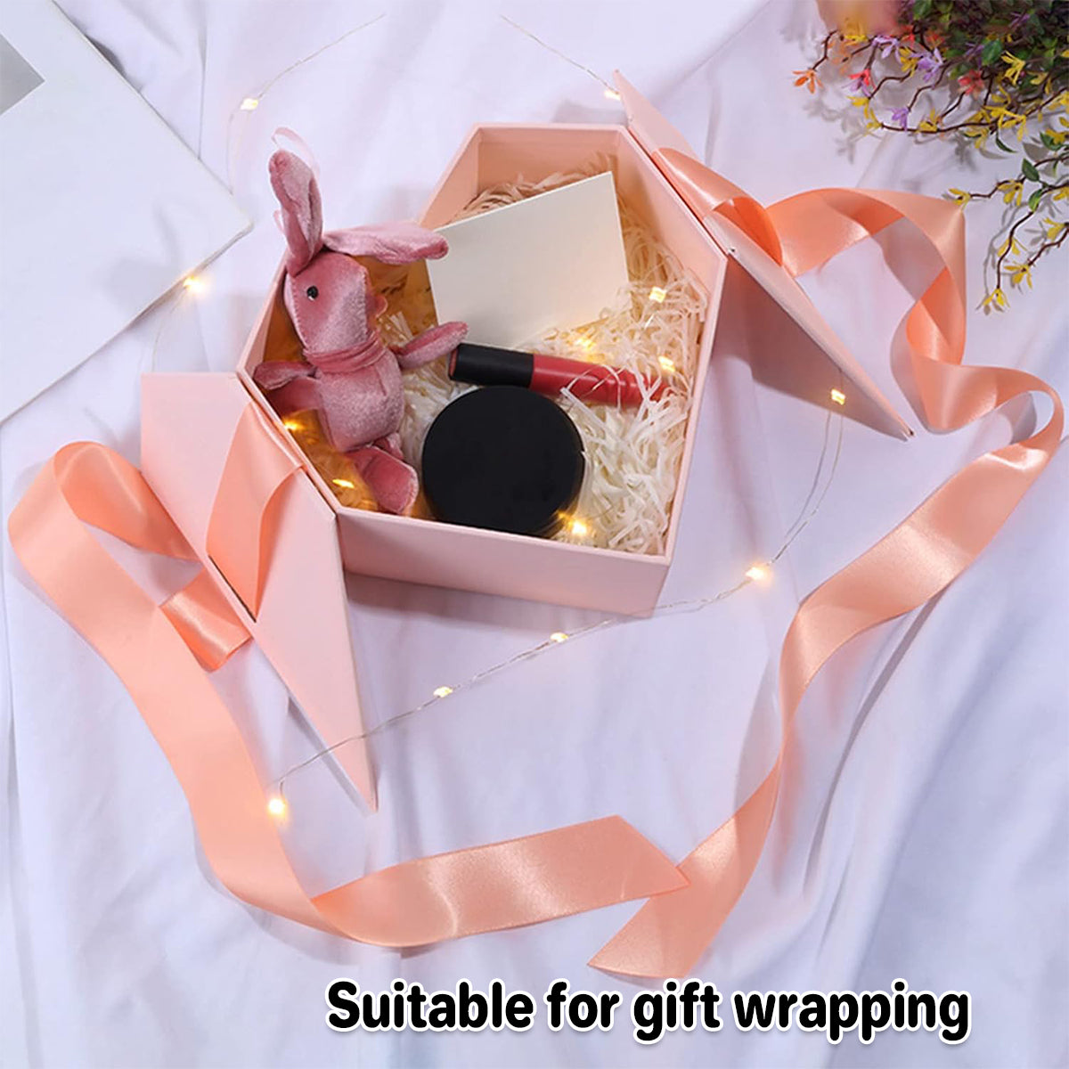 Empty Love Gift Box for Birthday Decorative Packaging