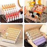 6/7 Layer Multi Layer Clear Display Rack Organizer Stand
