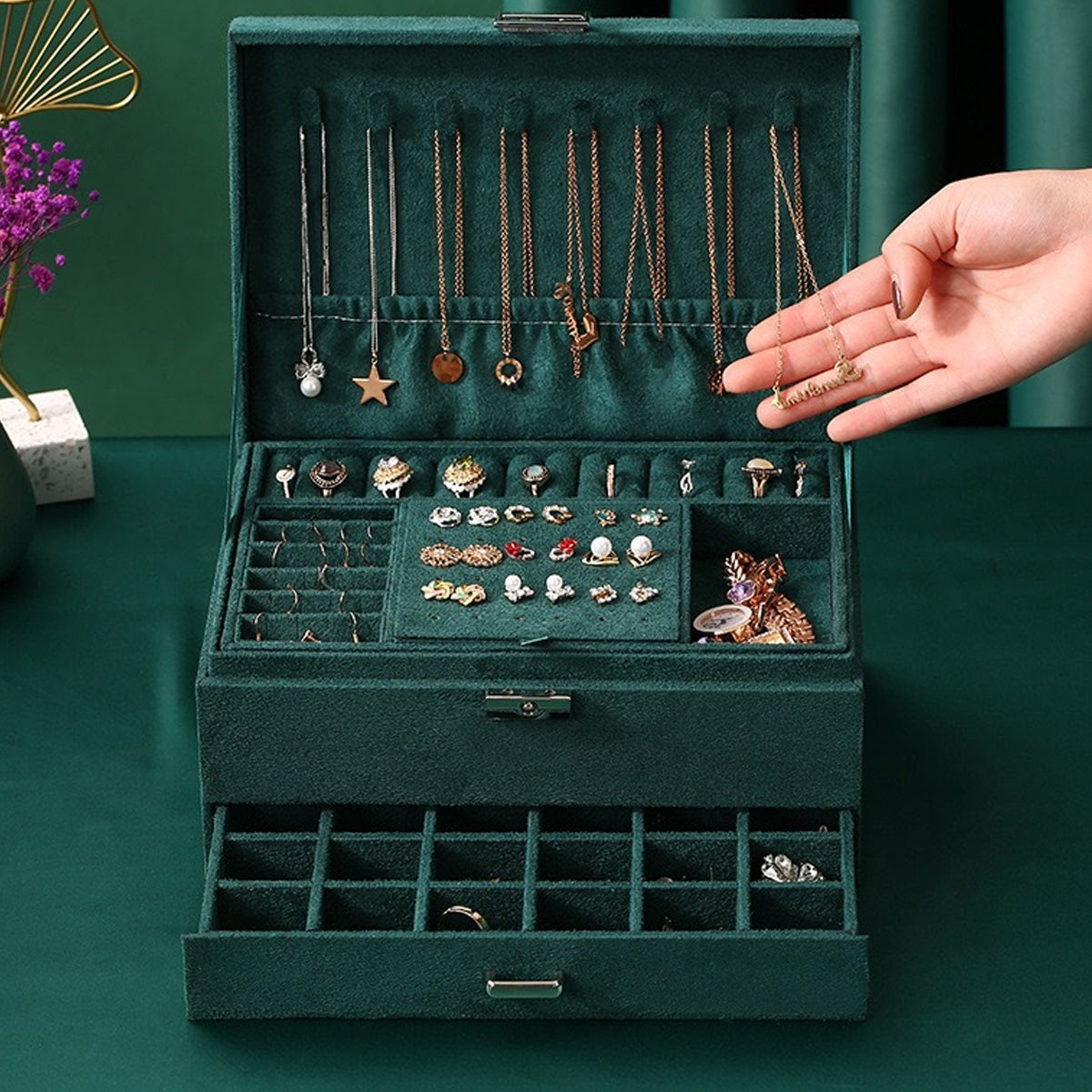Jewellery Box Multifunctional Organizer 1Pack