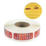 5 Rolls Tamper Proof Laser Security Sealing Stickers