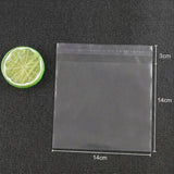 Clear Plastic Self Adhesive Candy Packaging Bags 100PCS
