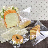 Clear Plastic Self Adhesive Candy Packaging Bags 100PCS
