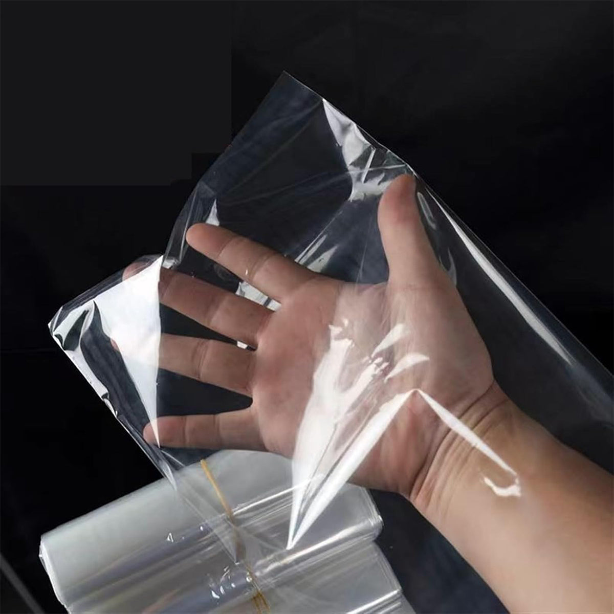 Food-Grade POF Heat Shrink Bags 100/200PCS for Vacuum Sealer Packaging