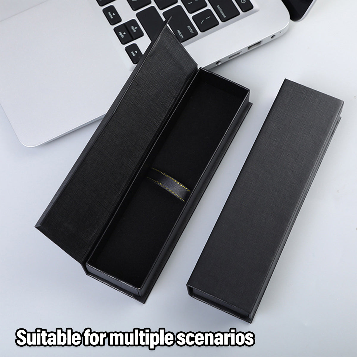 10pcs Black Pen Gift Boxes Clamshell Display Packaging