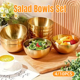 Salad Bowl Mixed Rice Bowl Set 4/10PCS