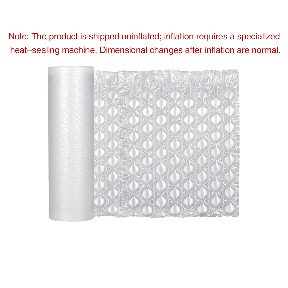 Clear Bubble Wrap Roll Shock Absorbent Packaging for Shipping