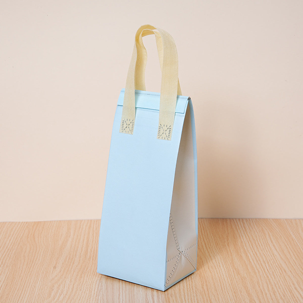 50PCS Coffee Takeaway Packaging Bags with Handle Self-Adhesive Durable