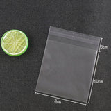 Clear Plastic Self Adhesive Candy Packaging Bags 100PCS