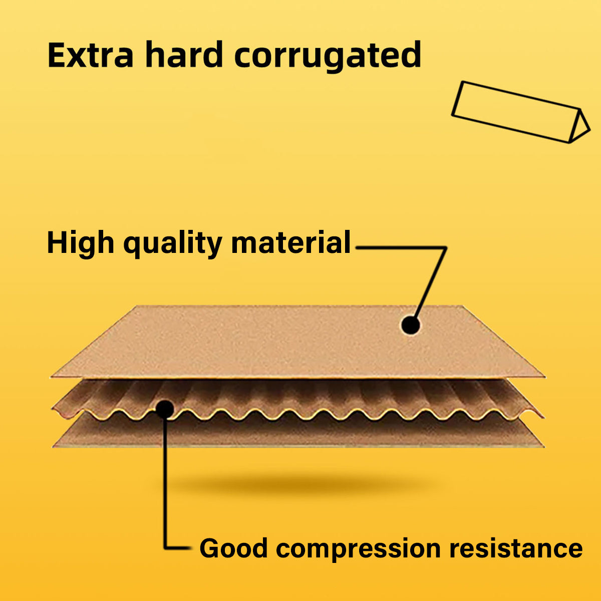 20pcs Triangular Carton Boxes for Fragile Item Shipping