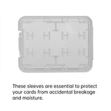 20 Pcs 8 in 1 Protective Case for Smartphones Camera Card Storage