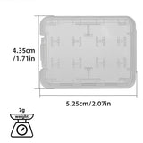 20 Pcs 8 in 1 Protective Case for Smartphones Camera Card Storage