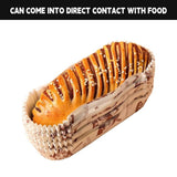 300PCS Bread Paper Cups Food Grade Oil Proof Heat Resistant