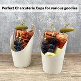 100PCS French Fry Cups 12/14/16oz Food-Grade Oil-Resistant Paper