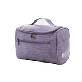Travel Size Zipper Closure Toiletry Bag 1pc