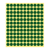 8/13/25/50mm Round Sticker Dots Adhesive Labels Cool-toned