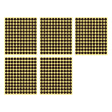 8/13/25/50mm Round Sticker Dots Adhesive Labels Neutral