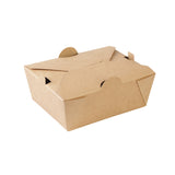 Disposable Kraft Paper Food Boxes With Lid Fried Chicken Fast Food
