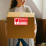 Fragile Warning Self-Adhesive Shipping Stickers Handle With Care Labels