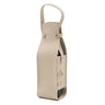 2PCS PU Leather Wine Tote Bag Portable Single Bottle Gift Carrier