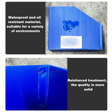 Waterproof Shelf Storage Boxes Stackable Tool Bins 5PCS