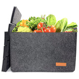 Portable 12 Bottle Wine Carrier Felt Storage Case 40kg Capacity