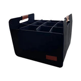 Portable 12 Bottle Wine Carrier Felt Storage Case 40kg Capacity