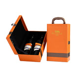 Portable Wine Gift Box Single or Double Bottle with 4 Accessories