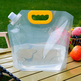 20PCS Large Capacity Portable Transparent Beverage Bags Outdoor Use
