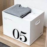 Large Capacity Paper Storage Boxes Portable Minimalist 2PCS