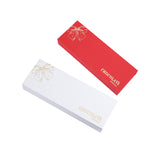 5pcs Chocolate Gift Boxes Book Style Clamshell 12-Slot