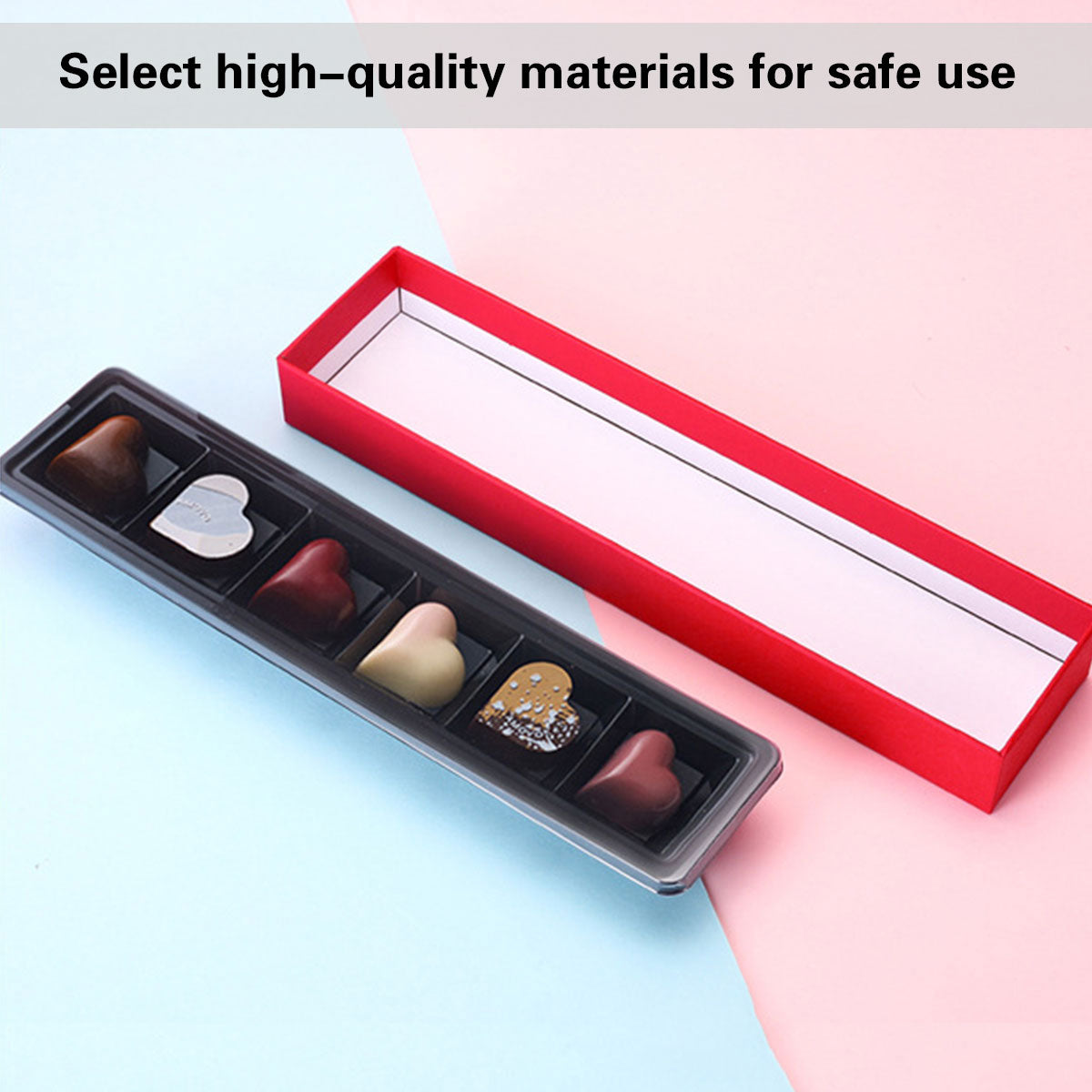 10pcs Star Heart Shaped Chocolate Gift Boxes for Party