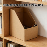 Kraft Paper Desktop Storage Boxes Document Organiser 6PCS