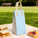 50PCS Coffee Takeaway Packaging Bags with Handle Self-Adhesive Durable