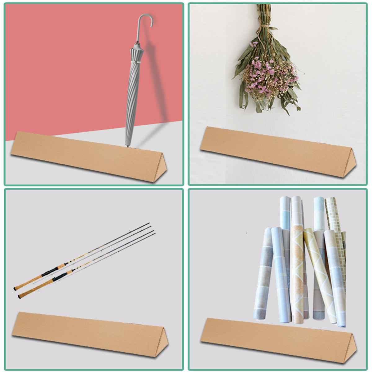 20pcs Triangular Carton Boxes for Fragile Item Shipping
