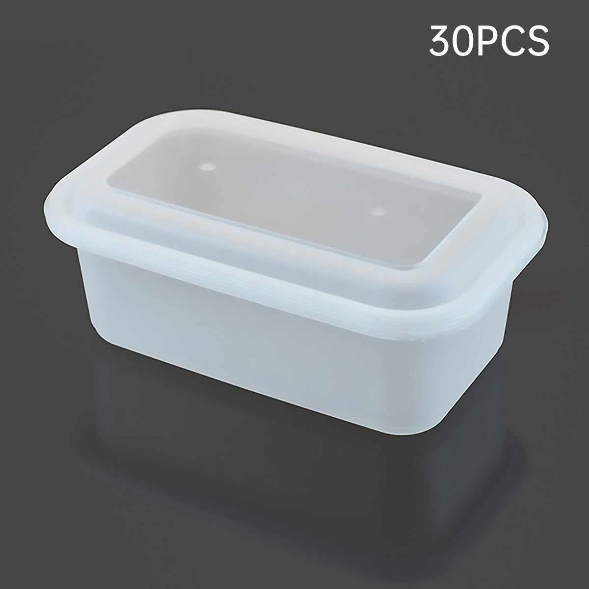 30PCS Disposable Takeout Lunch Box Food-Grade PP Restaurant Home Delivery