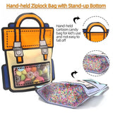 50pcs Clear Gift Bags Small Snack Toy Storage Pouch