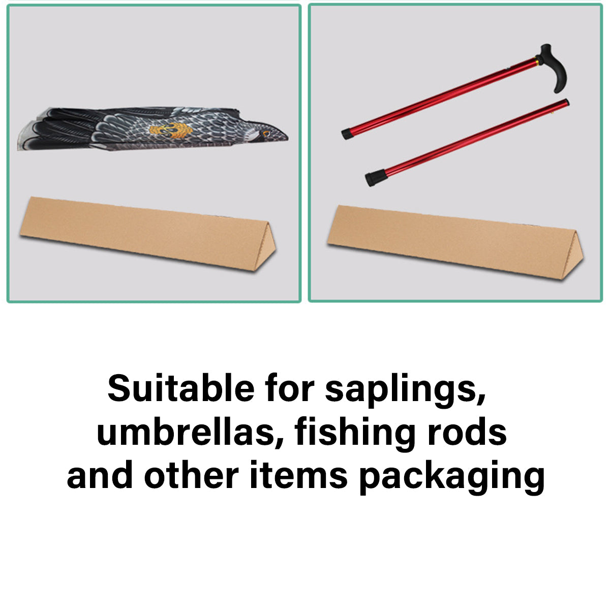 20pcs Triangular Carton Boxes for Fragile Item Shipping